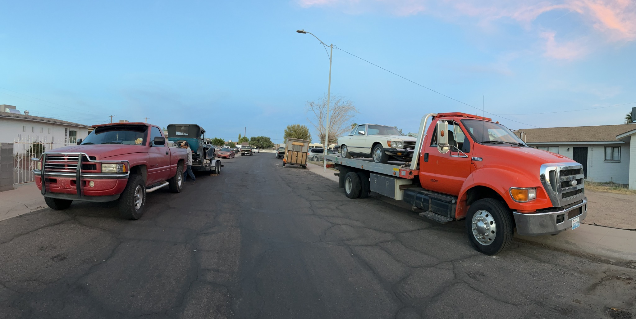 JT & Sons Towing truck